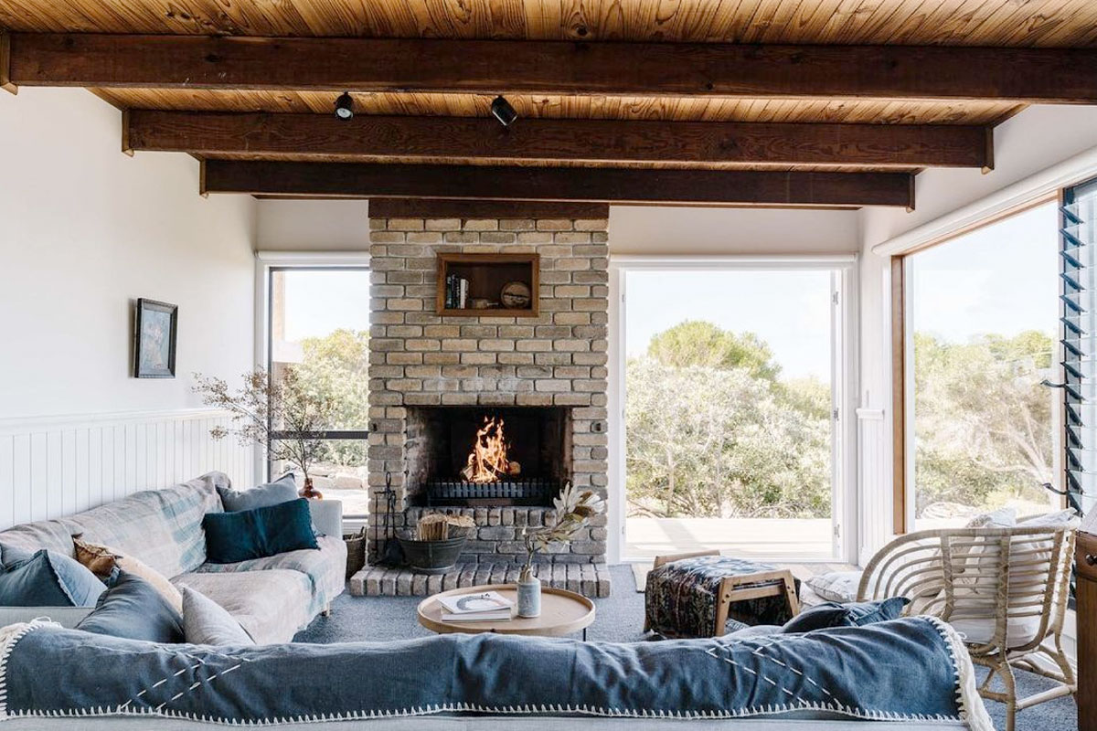 Whale Song fireplace