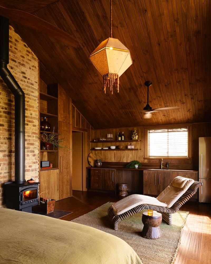 Sun Ranch fireplace