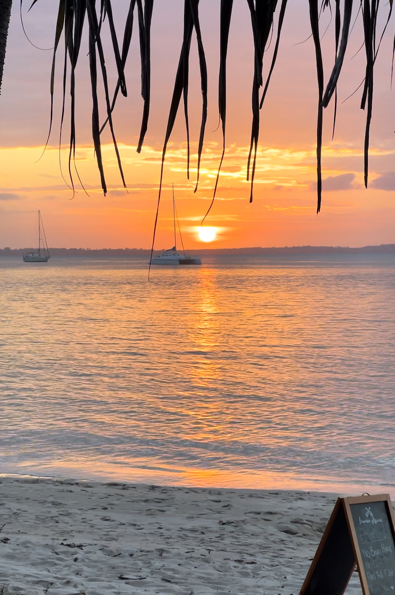 Sunset at Kingfisher Bay Resort