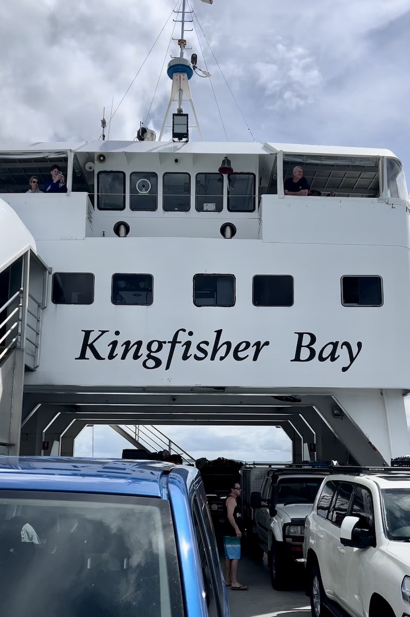 Kingfisher Bay Resort ferry