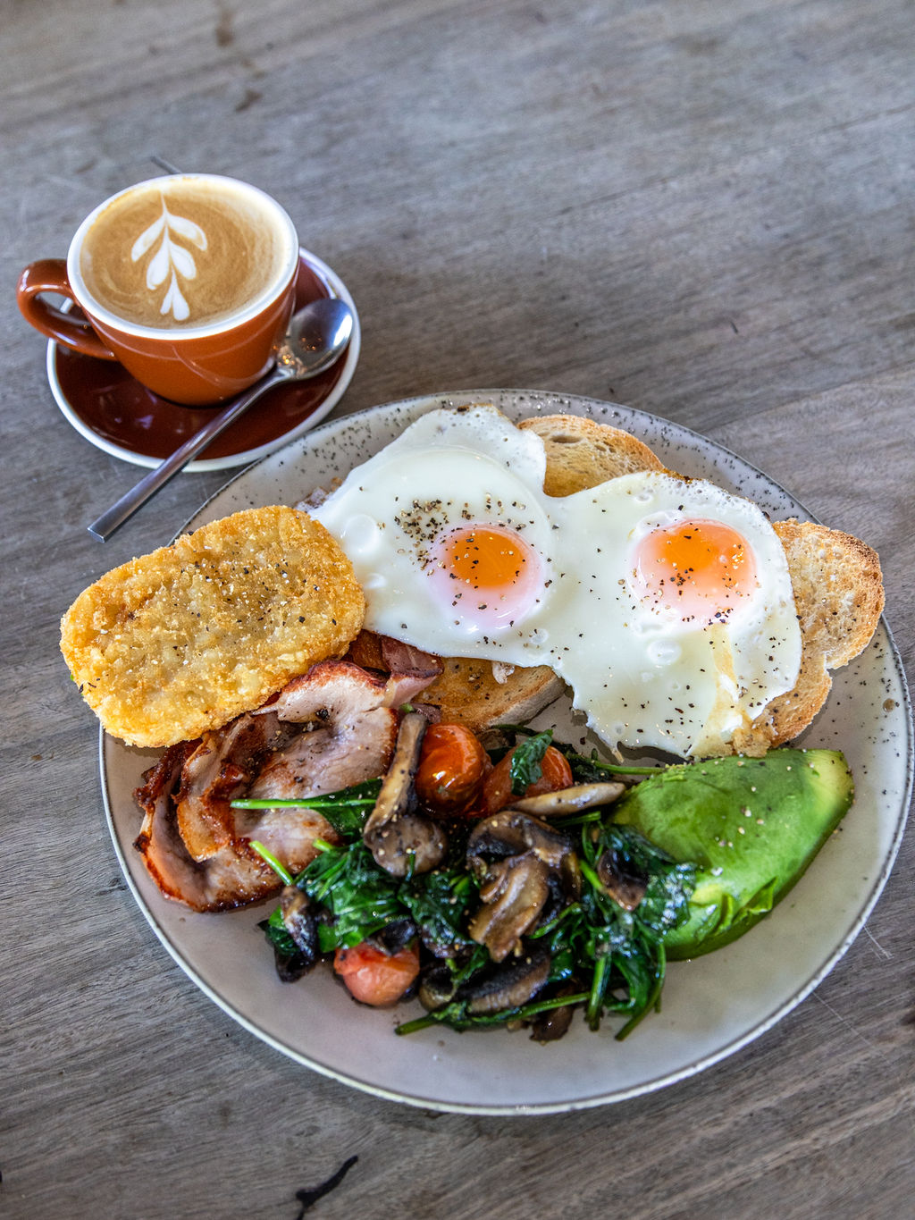 Big brekkie North Beach General Store Urunga
