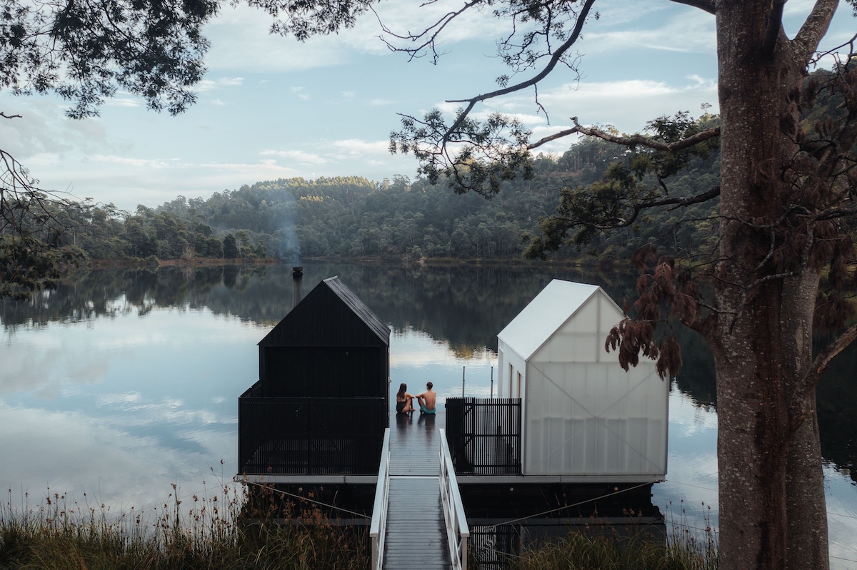 Floating Sauna Derby | East Coast Tasmania Guide